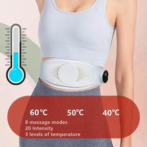 휴대용 다기능 진동 압축 벨트 EMS 궁전 온열 마사지기 따뜻한 복부용