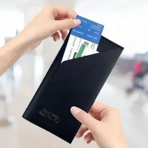 [셀러에이드]다용도 슬림 휴대용 여권 해외 지갑 데일리 여행용