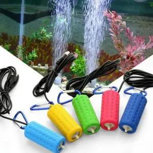 [셀러에이드]어항 기포기 저소음 휴대용 수족관 산소기 공급기 수족관산소기