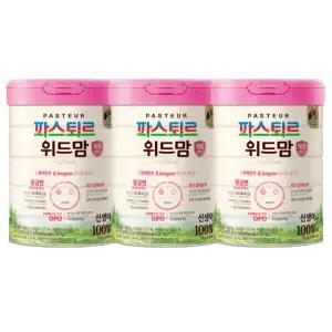 파스퇴르 위드맘 제왕 분유 100일 750g x 3개