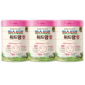 파스퇴르 위드맘 제왕 분유 3단계 750g x 3개
