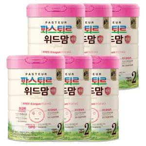 파스퇴르 위드맘 제왕 분유 2단계 750g x 6개