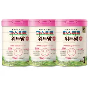 파스퇴르 위드맘 제왕 분유 1단계 750g x 3개