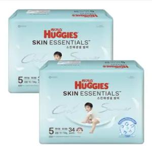 2026 하기스 스킨에센셜 썸머 팬티 5단계 공용 68매