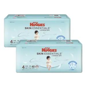 2026 하기스 스킨에센셜 썸머 팬티 4단계 공용 80매