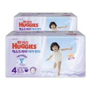 2026 하기스 맥스드라이 에어 팬티 4단계 공용 96매