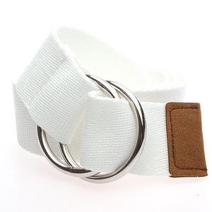 패션면벨트/빅사이즈 가능/링벨트-흰색