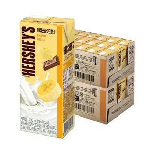 매일유업 허쉬드링크 바나나, 190ml, 48개