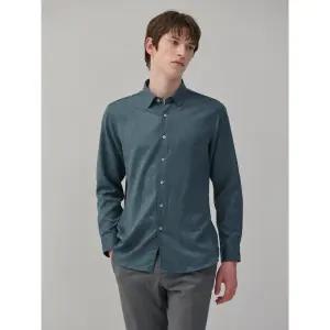 [갤럭시 라이프스타일] 워셔블 울 솔리드 셔츠 - 스카이 블루 (GC4964M11Q)