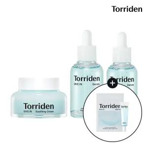 [SET] 토리든 다이브인 저분자 히알루론산 세럼 50ml+40ml+수딩크림 100ml (+다이브인 세럼 20ml+멀티패드 10매입)