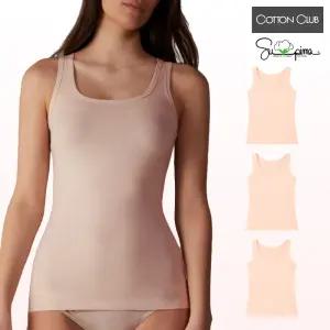 코튼클럽 수피마코튼 여성런닝 3매세트