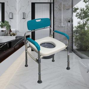 고령자 노인 환자용 욕실목욕의자 & 좌변기 겸용 HG-019기본형 이동식변기의자 이동식좌변기 간이변기