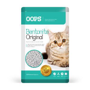웁스 벤토나이트 모래 오리지날 4L 고양이모래 무향