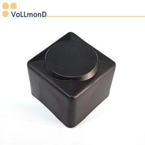 사각고무캡/25x25/파이프캡/고무패킹/고무발/의자발