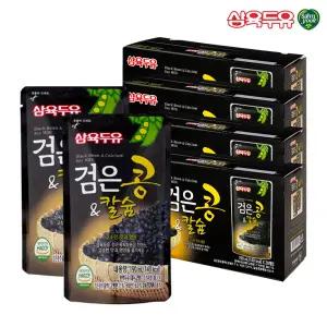 삼육두유 검은콩&칼슘 두유 파우치 190ml 80팩 (20팩x4)
