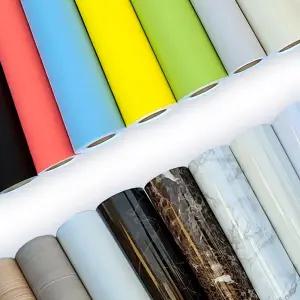 방염 시트지 필름 무늬목 단색 마블대리석 고광택