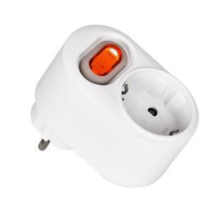 1구 스위치 절전형 멀티탭 220V 돼지코 플러그 콘센트 데스크탑PC 노트북 컴퓨터 배선