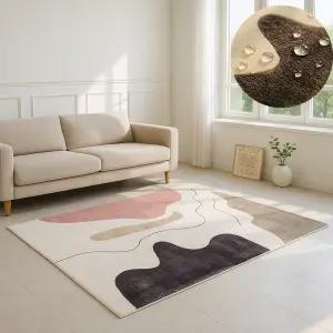 홈메이드 먼지없는 러그 사계절 거실 카페트 워셔블 단모 방수 거실러그 49번