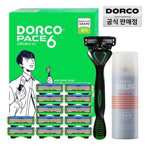 도루코 페이스6 면도기획세트 2호 (면도기+날 총13입+74ml폼)