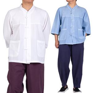 MM252 남성용 여름 면30수 저고리+바지 생활한복개량한복