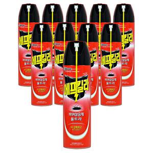 에프킬라 레이드 울트라 바퀴살충제 500ml x 10개 살충 바퀴 개미 거미 벌레 퇴치 기피