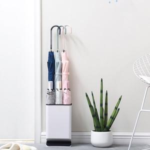 [에코벨] 정리대 2단우산꽂이 스탠드형/정리함 보관 통 물빠짐