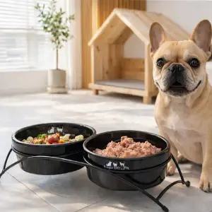 반려동물 강아지 2구식기세트