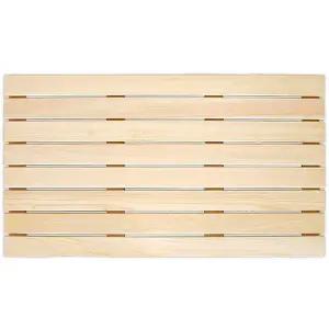 대림 히노끼 편백나무 원목 발판 특대형 / 욕실 화장실 현관 발매트