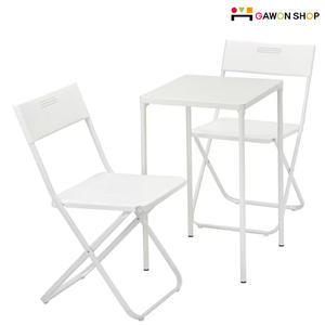 이케아 FEJAN 소형 테이블과 의자 2개세트/테이블세트