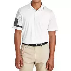 제이린드버그 히스 TX 레귤러핏 골프웨어 남성 반팔티 화이트 GMJT05552-0000