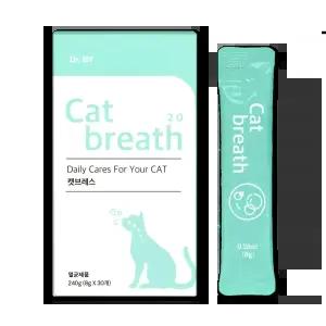 닥터바이 캣브레스 고양이 기침 재채기 기관지 협착증 호흡기 특허소재 영양제