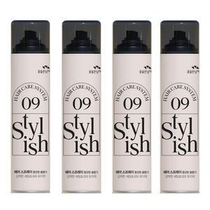 꽃을든남자 헤어케어시스템 헤어스프레이 향긋한꽃향기 300ml 4개