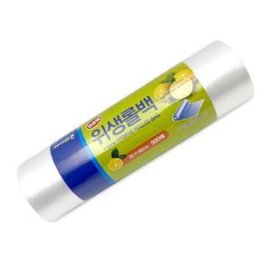 아이존 위생롤백 500매 대형 30x40cm 일회용 주방 위생 비닐 음식 포장