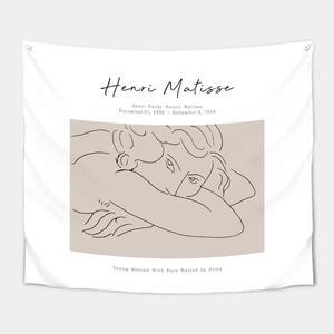 상상후 패브릭포스터, 마티스 젊은여인, 150x130, 1개