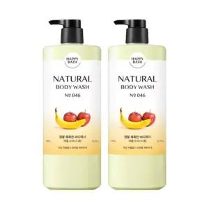 해피바스 촉촉한 바디워시 900g 2개