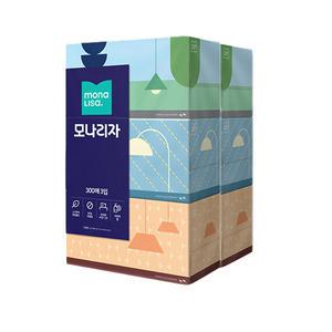 11번가 모나리자 미용티슈 300매 6개 1팩 (6개)