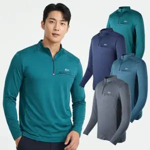 모렉스 남성 등산티 스판 작업복 티셔츠 트리움 등산복 춘추 반목 집업