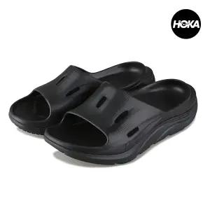 호카 오라 리커버리 슬라이드 3 슬리퍼 블랙 1135061-BBLC