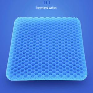 탄력 통풍 6각구조 쿨링방석 실리콘 젤방석