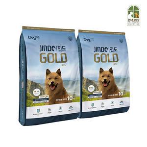 도그랑 강아지사료 진도 골드 10kg 2개