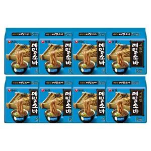 농심 메밀소바, 127g, 40개