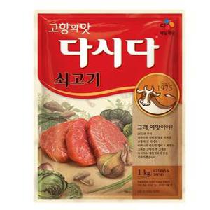 CJ 제일제당 백설 쇠고기 다시다 1kg