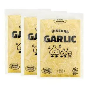 마늘귀신 국산 의성 100% 당일제조 다진마늘 3kg (1kg x 3개)