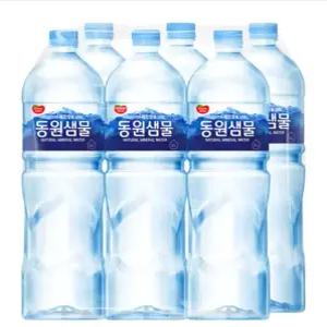 동원FnB 동원샘물 2LX6개 유무라벨 혼용