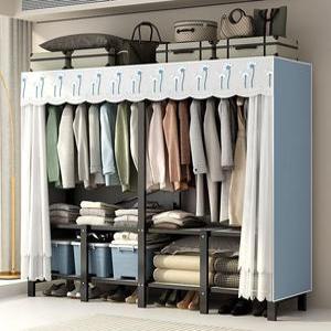 접이식 원터치 옷장 수닙장 간편한 드레스룸 행거