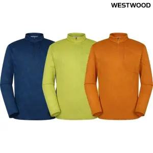 [대구백화점] [웨스트우드]남성 간절기 자카드 집업티(O1 307)