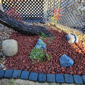 화산 송이석 현무암 화산석 파쇄석 자갈 마당 정원 조경 화단 원예용 멀칭재 화산사 10kg