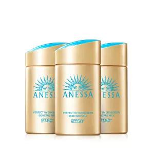 아넷사 퍼펙트 UV 선스크린 스킨케어 밀크 NA 60ml 3개