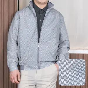 중년 남성 봄 여름 하트 시보리 신사 점퍼