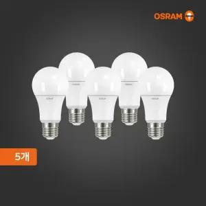 오스람 LED 전구 벌브 18W 5개 묶음 플리커프리